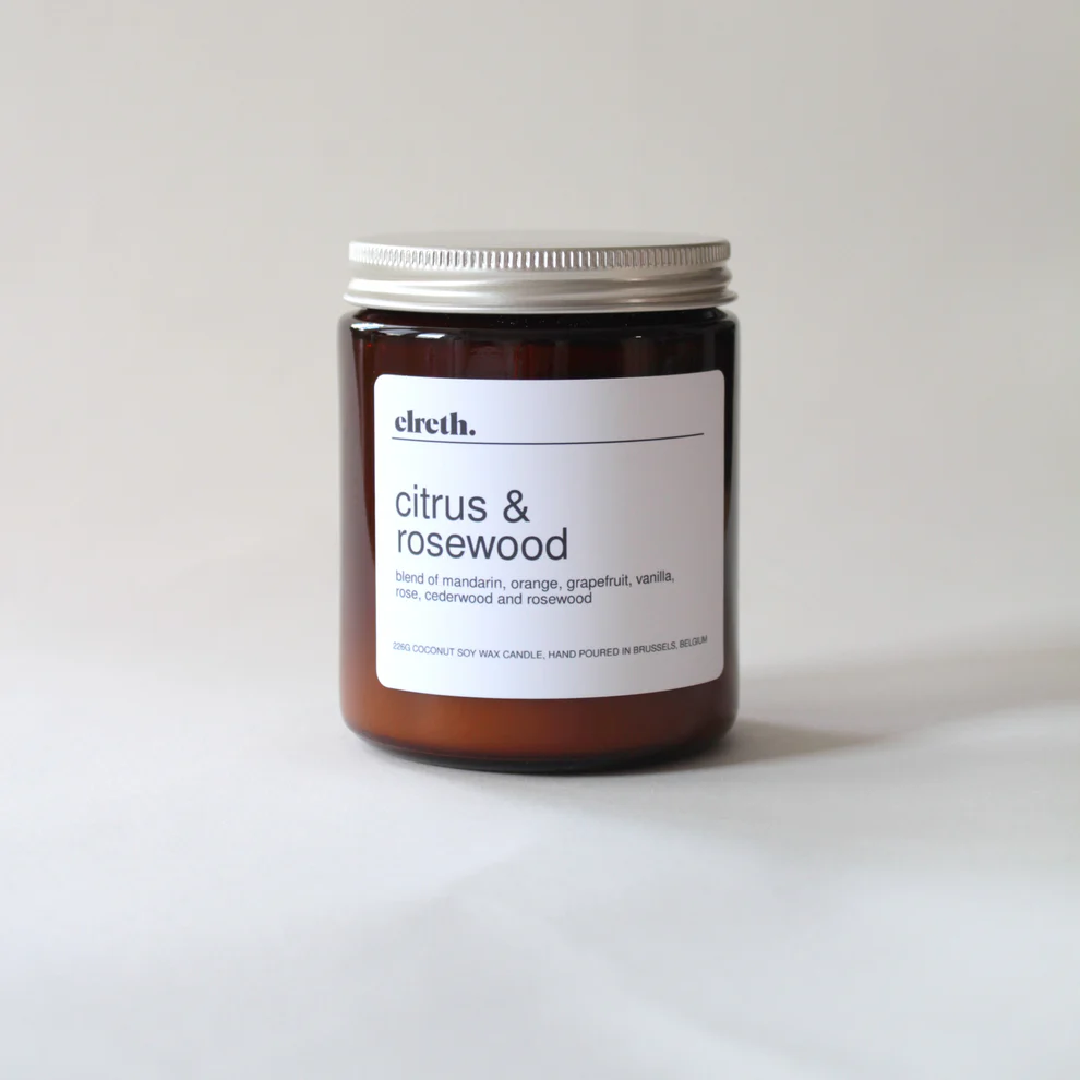 Küünal - citrus & rosewood (tsitrus ja roosipuu)