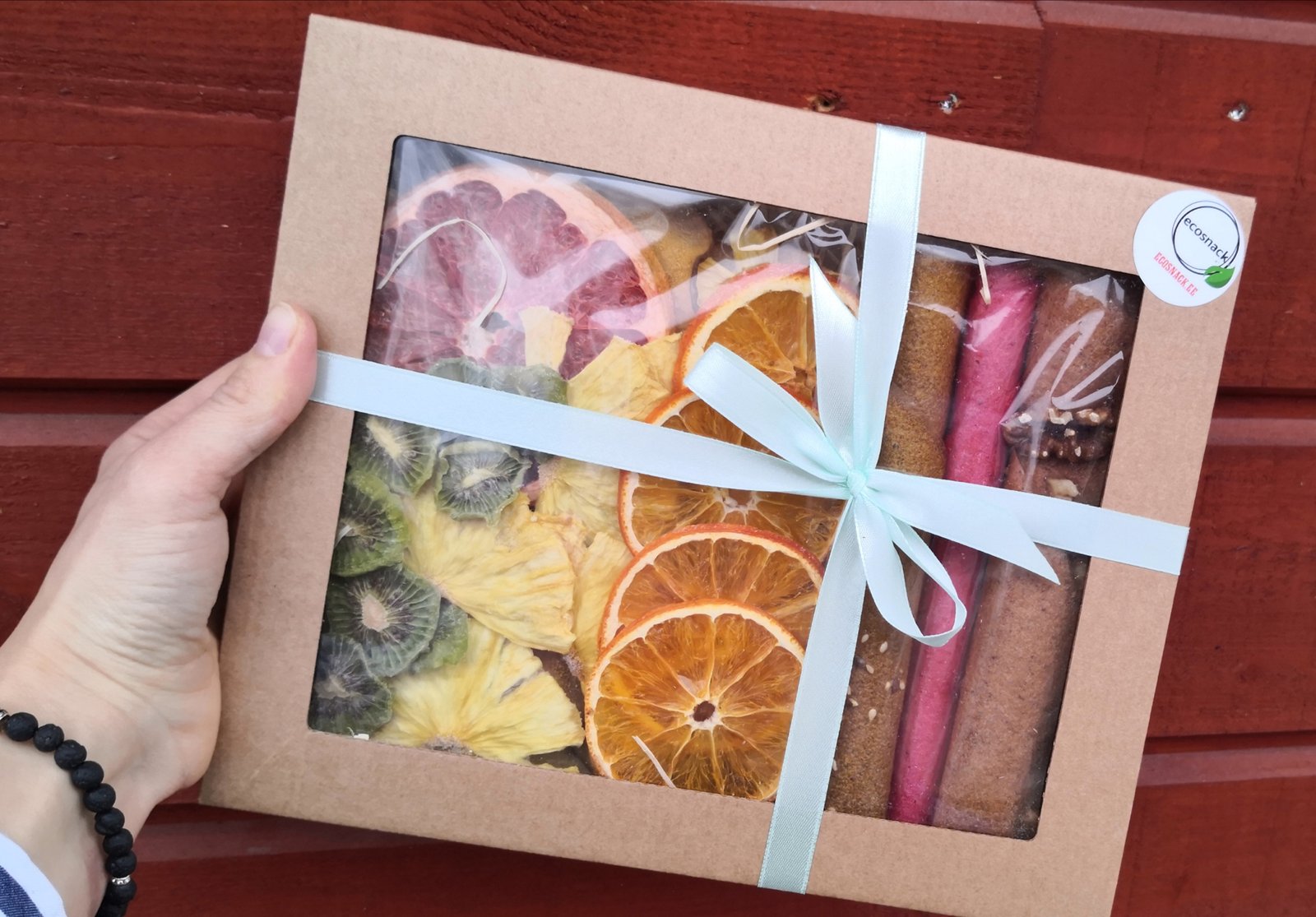 Puuviljasegu Kinkekarp 200g