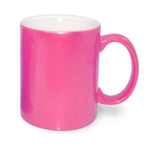 Glitteriga lilla kruus